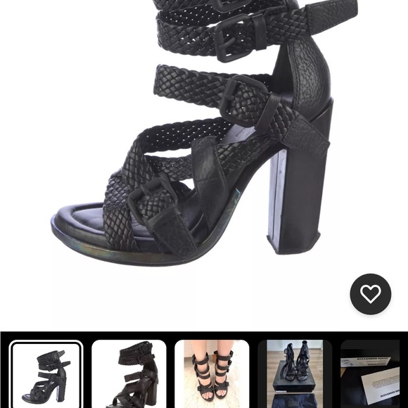 Alexander Wang Shoes - Women's Black Strappy Sandals